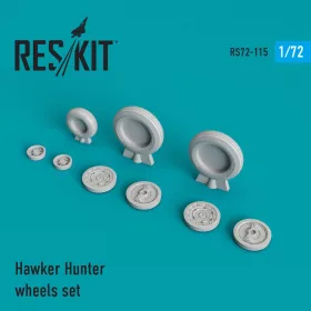 Reskit - Hawker Hunter wheels set