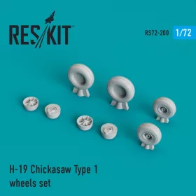 Reskit - H-19 Chickasaw type 1 wheels set