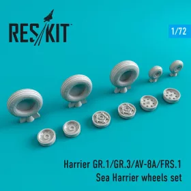   Reskit - Harrier GR.1/GR.3/AV-8A/FRS.1/Sea Harrier wheels set