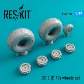 Reskit - DC-3 (C-47) wheels set