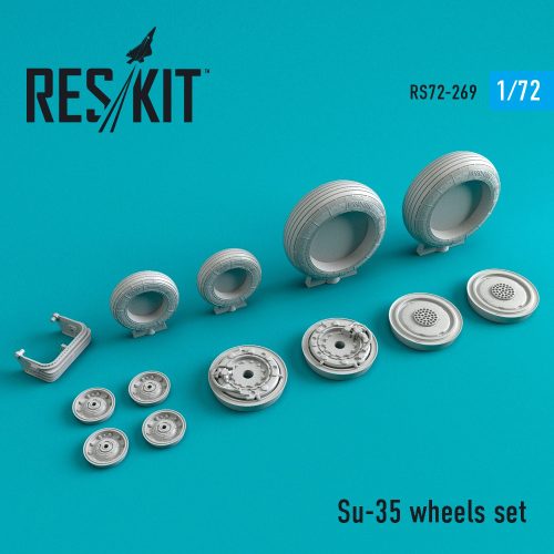 Reskit - Su-35 wheels set  (1/72)