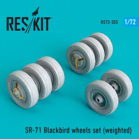 Reskit - SR-71 Blackbird wheels set (weighted)