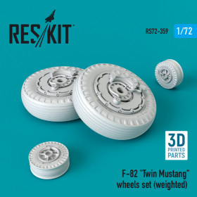 Reskit - F-82 "Twin Mustang" (weighted) wheels set (1/72)