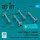 Reskit - R.550 Magic-2 missiles (4 pcs) (Mirage F.1 Mirage 2000 Mirage III Rafale Super Etendard MiG-21 Jaguar) (3D Printed)