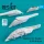 Reskit - Pylons for P-8A Poseidon for BPK kit (4 pcs) (3D Printed)