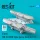 Reskit - TER-9/A MOD Triple Ejector Rack for F-16 (2 pcs) (3D Printed)