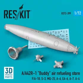   Reskit - A/A42R-1 Buddy air refueling store (1 pcs) (F/A-18, S-3, MQ-25, A-6, EA-6, A-7, A-4) (3D Printed)