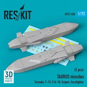   Reskit - TAURUS missiles (2 pcs) (Tornado, F-15, F/A-18, Gripen, Eurofighter) (3D Printed)