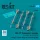 Reskit - AIM-9P Sidewinder missiles (4 pcs) (F-4 F-5 F-16 F-15 F-14 Mirage F.1 Harrier Mirage III Hawk Mirage 2000) (3D Printed)