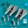 Reskit - LAU-88 with (2 pcs) AGM-65 Maverick missiles (6 pcs) (A-7D F-4 A-10 F-16) (3D Printed)
