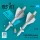 Reskit - R-98 MR/MT missiles (2 pcs) (Su-11 Su-15 Yak-28) (3D Printed)