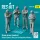 Reskit - Brown jersey (modern) (Wing Captains, Wing Line Leading Petty Officers) (4 pcs) (3D Printed) figura makett