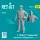 Reskit - F-105 (D,F,G) Thunderchief male pilot (in a standing position - type 1) (1 pcs) (3D Printed) figura makett