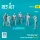 Reskit - One busy day carrier crew on deck (scene 2) (6 pcs) (3D Printed)