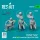 Reskit - CH-54A Tarhe pilots Early in seats for ICM kit (1962-1968) (3 pcs) (3D Printed)
