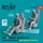 Reskit - OV-10D Bronco pilots sitting in ejection seats (only for RESKIT RSU48-0329) (2 pcs) (3D Printed) figura makett
