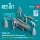 Reskit - US Aircraft mechanics with SUU-23 20mm gun pod (open & close gun bay) on transport trolley (scene 1) (3 pcs) (3D Printed) figura makett
