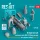 Reskit - British Aircraft mechanics with SUU-23 20mm gun pod (open & close gun bay) on on transport trolley (scene 1) (3 pcs) (3D Printed) figura makett