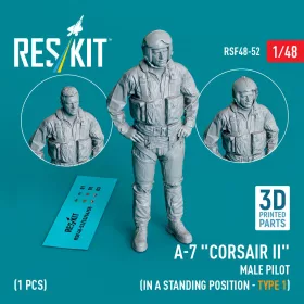   Reskit - A-7 Corsair II male pilot (in a standing position - type 1) (1 pcs) (3D Printed)