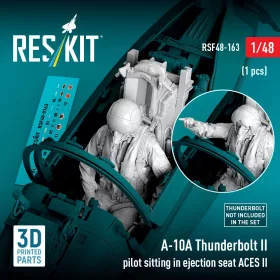   Reskit - A-10A Thunderbolt II pilot sitting in ejection seat ACES II (1 pcs) (3D Printed)