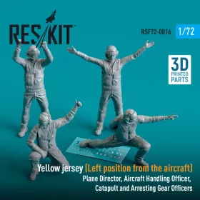   Reskit - Yellow jersey (Left position from the aircraft) Plane Director  Aircraft Handling Officer  Catapult figura makett