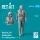 Reskit - Rafale (C M) female pilot (in a standing position - type 2) (1 pcs) (3D Printed) figura makett