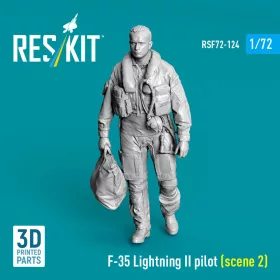 Reskit - F-35 Lightning II pilot (scene 2) (3D Printed)