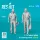 Reskit - F-14 Tomcat pilots (in a standing position - scene 2) (2 pcs) (3D Printed)