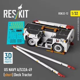   Reskit - US NAVY A/S32A-49 (short) Deck Tractor (3D Printed model kit)