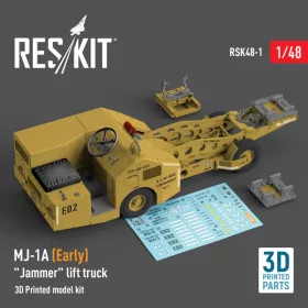   Reskit - MJ-1A (Early)  Jammer  lift truck  (3D Printed model kit) (1/48) harcjármű makett