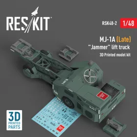   Reskit - MJ-1A (Late)  Jammer  lift truck  (3D Printed model kit) (1/48) harcjármű makett