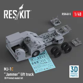   Reskit - MJ-1C  Jammer  lift truck  (3D Printed model kit) (1/48) harcjármű makett