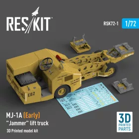   Reskit - MJ-1A (Early)  Jammer  lift truck  (3D Printed model kit) (1/72) harcjármű makett