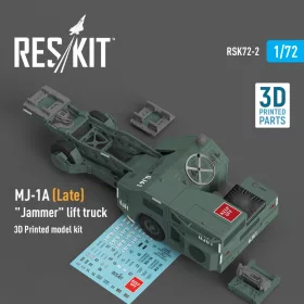   Reskit - MJ-1A (Late)  Jammer  lift truck (3D Printed model kit) (1/72) harcjármű makett