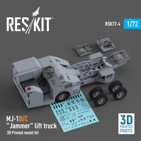   Reskit - MJ-1B/C  Jammer  lift truck  (3D Printed model kit) (1/72) harcjármű makett