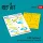 Reskit - F-35B Lightning II pre-cut painting masks for Tamiya