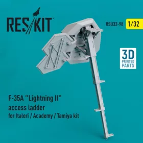   Reskit - F-35A  Lightning II  access ladder for Italeri / Academy / Tamiya kit (3D Printed) (1/32)