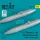 Reskit - F-4  Phantom II  late 370 gallon fuel tanks (Royal Jet) with pylons (2 pcs) (3D Printed) (1/32)