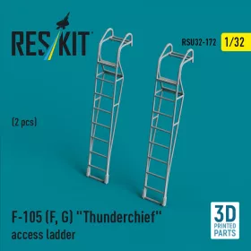   Reskit - F-105 (F G) Thunderchief access ladders (2 pcs) (3D Printed)