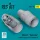 Reskit - MiG-29 Fulcrum exhaust nozzles for Trumpeter kit (3D Printed)