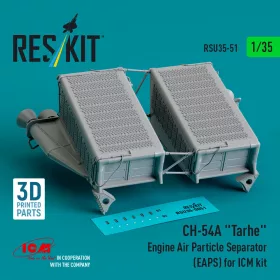   Reskit - CH-54A Tarhe Engine Air Particle Separator (EAPS) for ICM kit (3D Printed)
