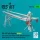 Reskit - AH-64E late Apache folded main rotor late blades & fold restraint systems MUMT MUMT-X for Takom/Snowman kit (3D Printed)