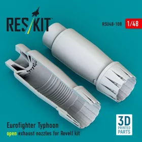  Reskit - Eurofighter Typhoon open exhaust nozzles for Revell kit (3D Printed)