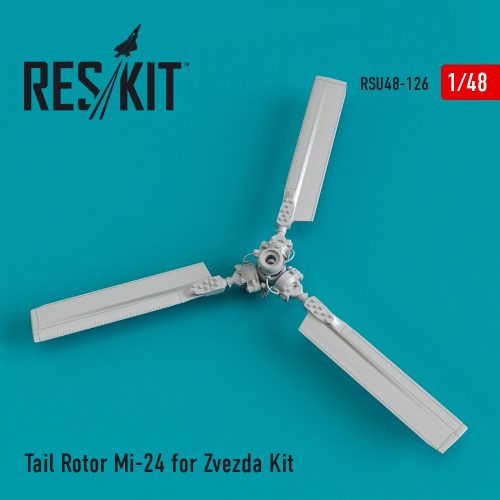 Reskit - Tail Rotor Mi-24 for Zvezda kit (1/48)
