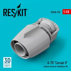  Reskit - A-7D  Corsair II  exhaust nozzle for HobbyBoss kit (1/48)