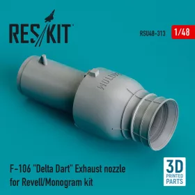   Reskit - F-106 Delta Dart exhaust nozzle for Revell/Monogram kit