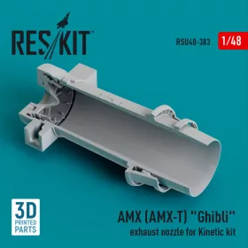   Reskit - AMX (AMX-T) "Ghibli" exhaust nozzle for Kinetic kit (3D Printed) (1/48)
