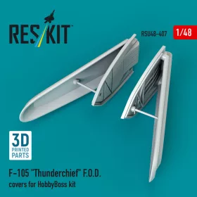   Reskit - F-105 Thunderchief F.O.D. covers for HobbyBoss kit (3D Printed)