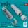 Reskit - F-111 (A B C D E) (EF-111) exhaust nozzles (open & closed) for Academy kit (3D Printed)