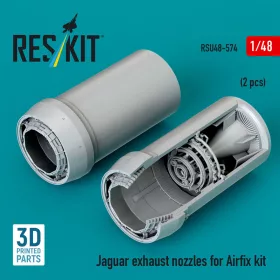 Reskit - Jaguar exhaust nozzles for Airfix kit (3D Printed)